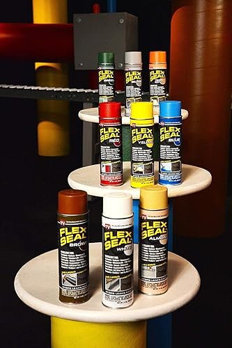 Miniatura 45 de Flex Seal - Sellador de 14 onzas, paquete de 2, transparente, detiene fugas, revestimiento de goma impermeable en aerosol, para canaletas, madera