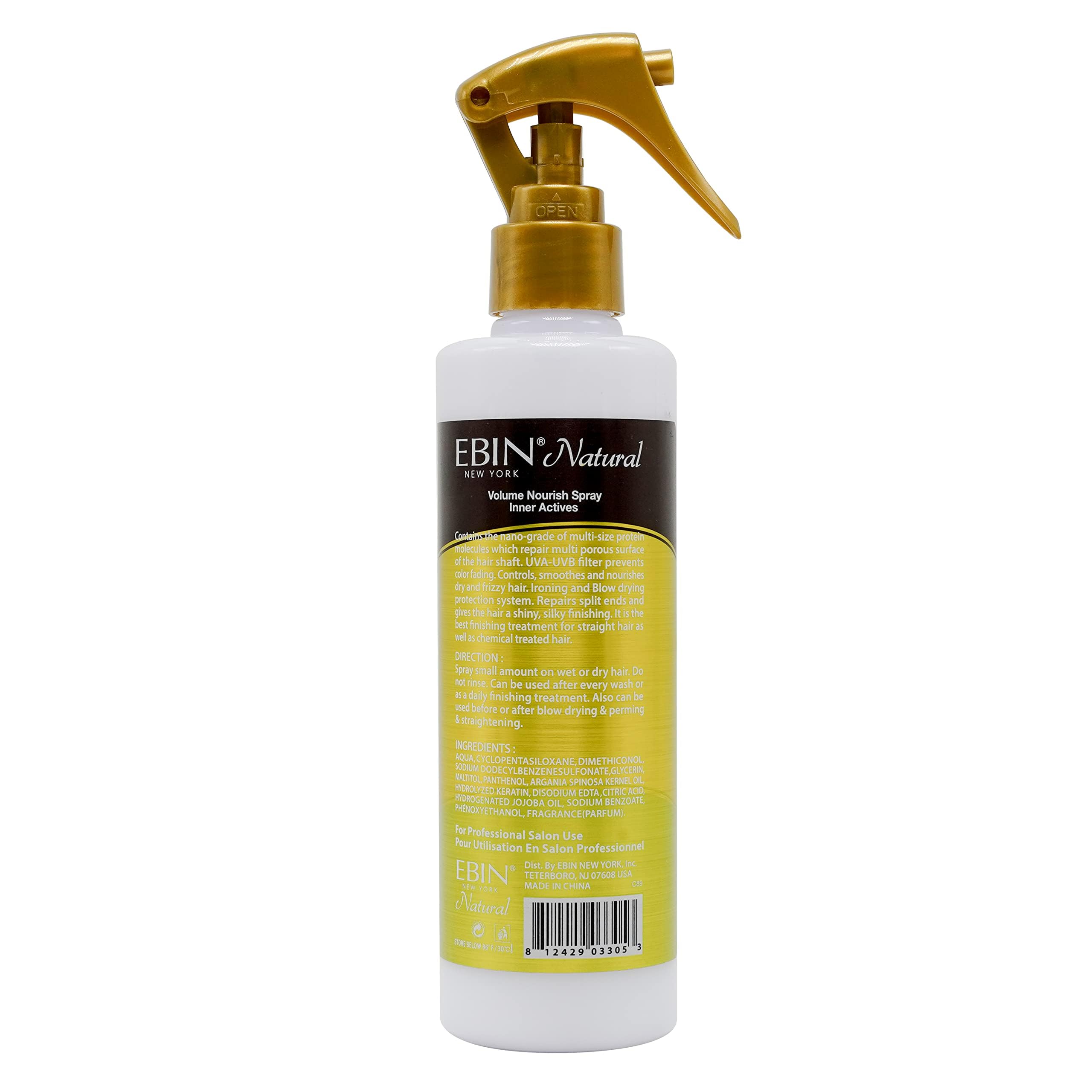 EBIN NEW YORK Démêlant 5 secondes pour cheveux naturels 8,5 oz / 250 ml