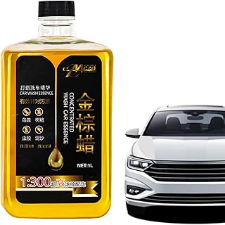 Espuma para Lavagem de Carros | Agente de Manutenção de Revestimento 1L,Agente de limpeza para lavagem de carros, lavagem de carros de classe, essência de lavagem de carros, cera de polimento, Buniq