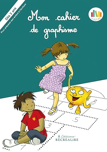 Mon cahier de graphisme Les Alphas: Pour préparer son enfant à l'écriture