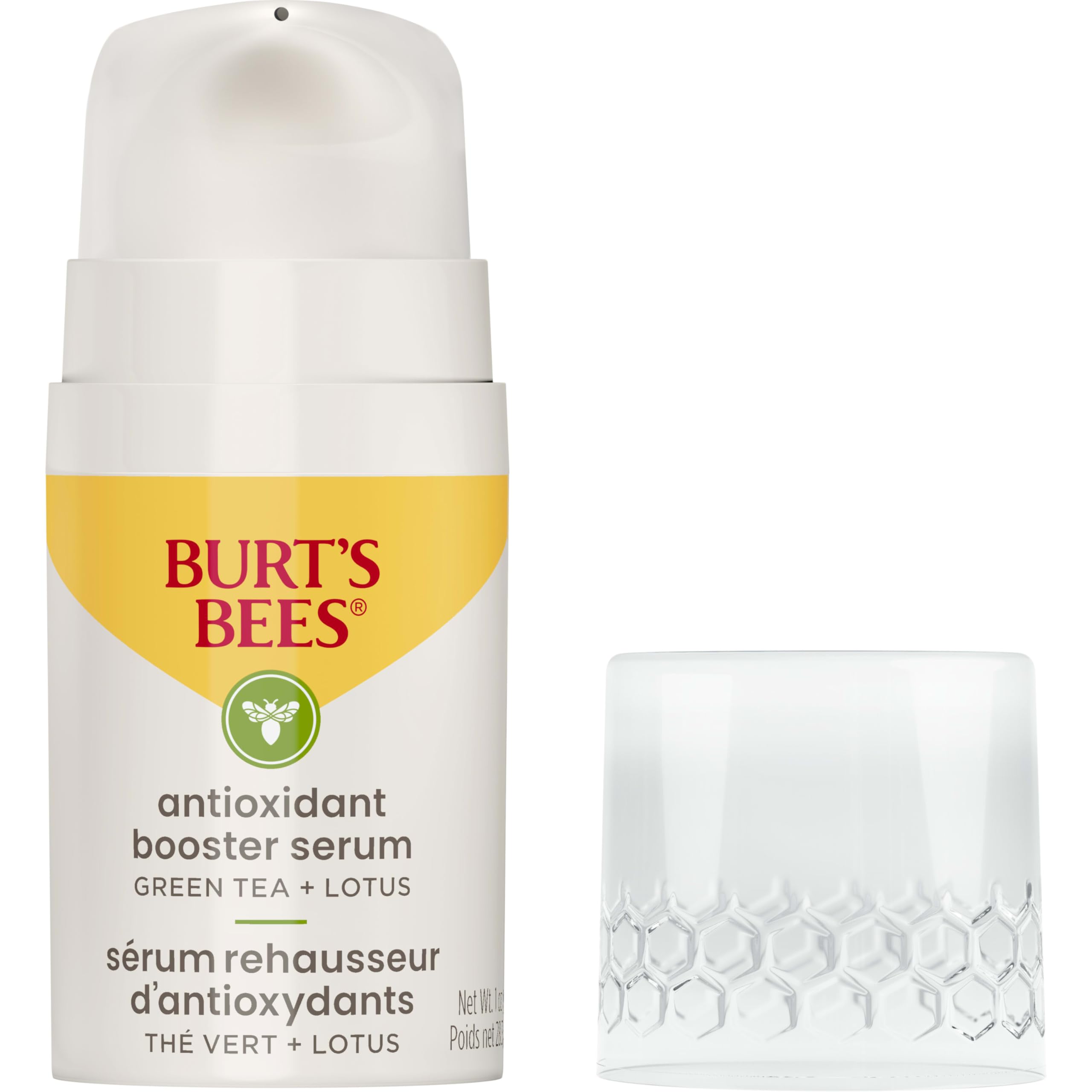 Burt's Bees Green Tea Face Serum, Protects & Improves Skin Tone with Antioxidant Rich Green Tea & Lotus, Naturally Brightening & Firming, Lightweight - Antioxidant Booster Serum (1 oz) thumbnail 9
