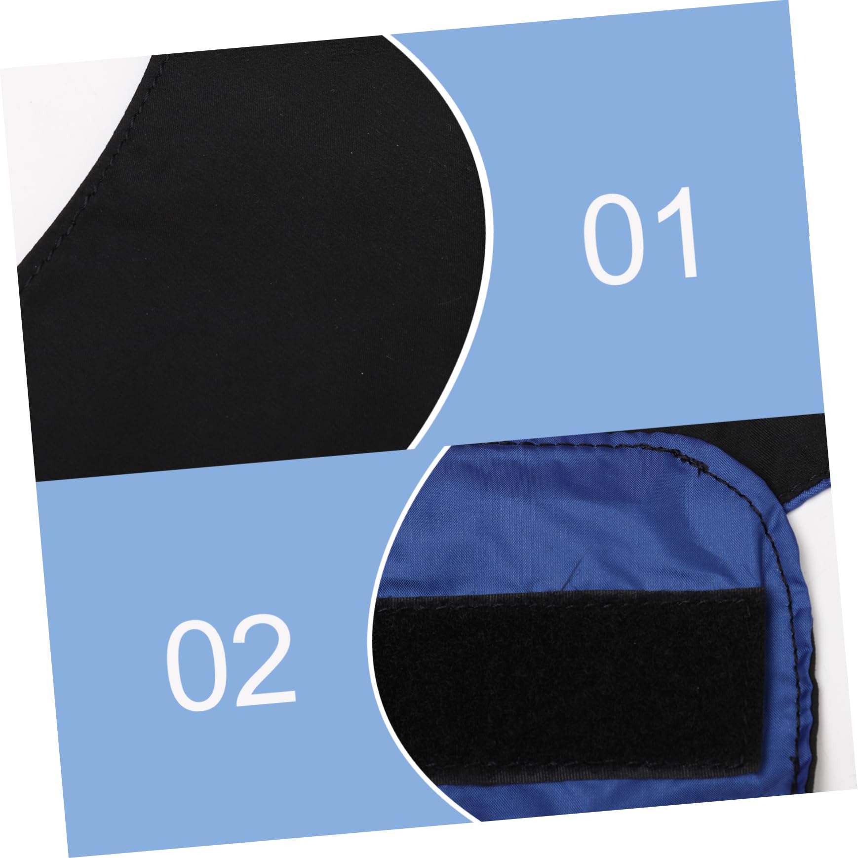 FOMIYES Fiber Washable Diapers 2 Pack Adult Nappies Leakproof Breathable for Bed Wheelchair Elastic Waistband Random Style