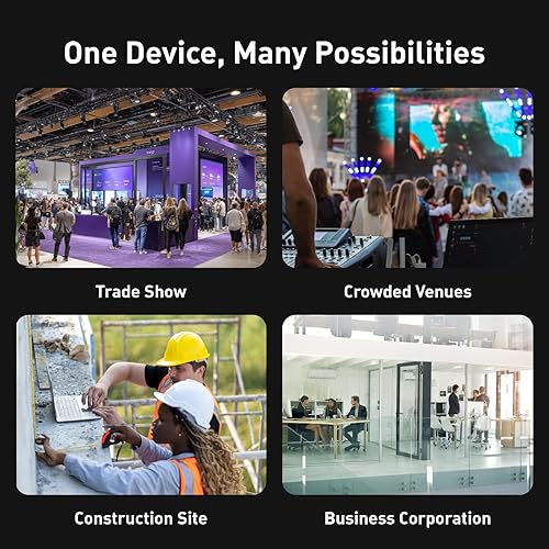 Miniatura 4 de GL.iNet Router GL-XE3000 (Puli AX) 5G con ranura para tarjeta SIM dual, enrutadores celulares Wi-Fi 6, batería incorporada, Multi-WAN, VPN, OpenWrt,