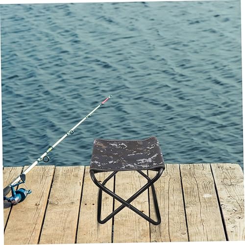 Miniatura 7 de Taburete plegable compacto Banco portátil ligero para acampar taburete plegable al aire libre