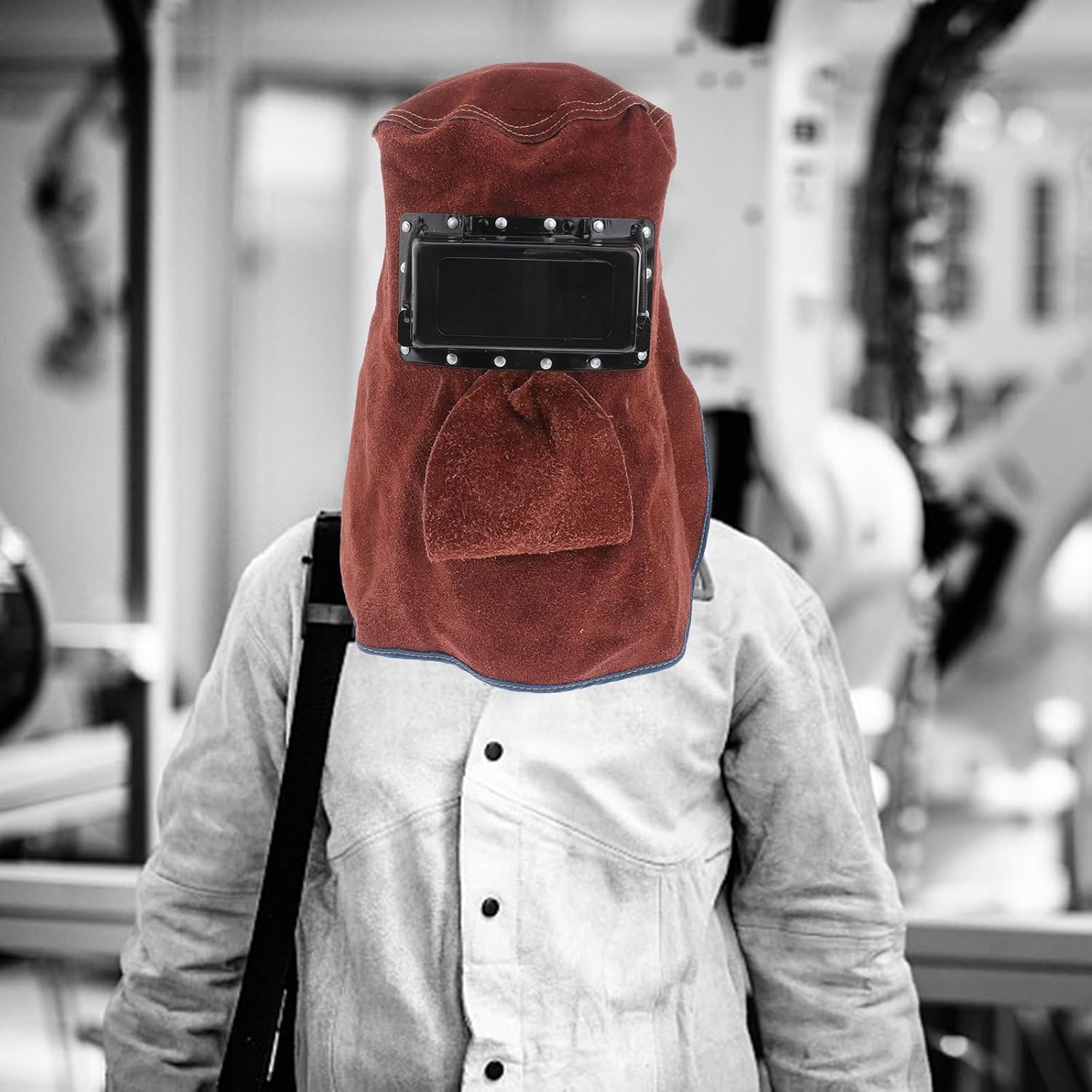 Leather Welding Helmet