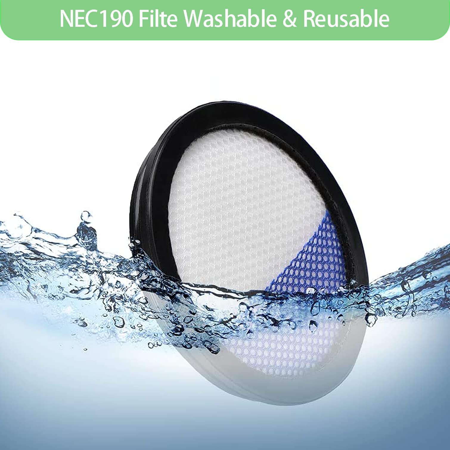 Eureka Vacuum Filter - 6 Pack Replacement -5 Eureka Vacuum Filter - 6 Pack Replacement -5