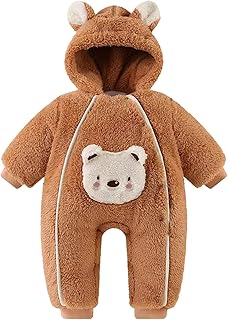 2025 - Mono de manga larga para niñas y niños, ropa de abrigo cálida, ropa de abrigo para niños, pijama de una pieza para niños 128
