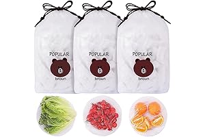 Reusable Food Seal Caps and Stretch Covers