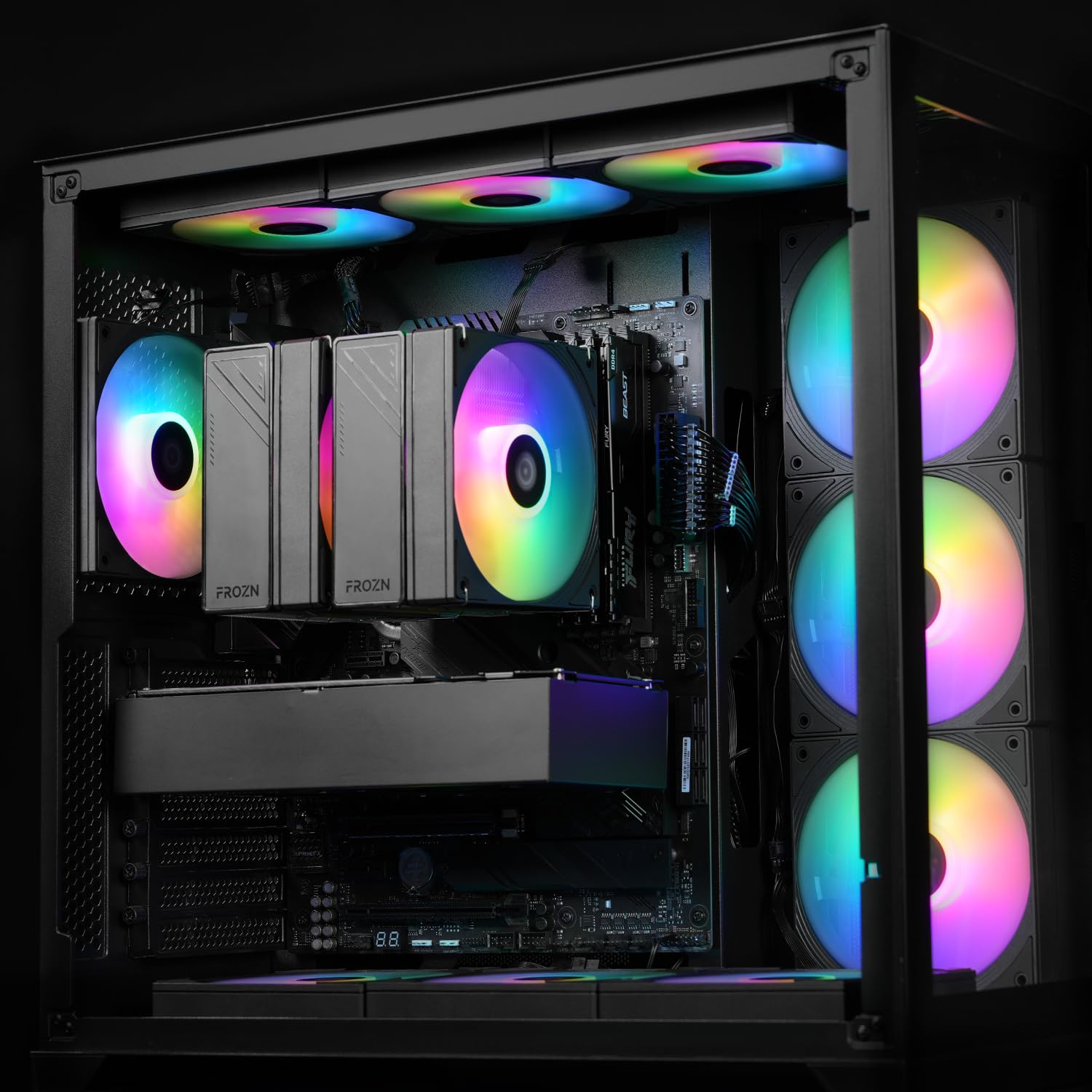Amazon.co.jp: ID-COOLING FROZN A620 PRO SE ARGB CPUクーラー