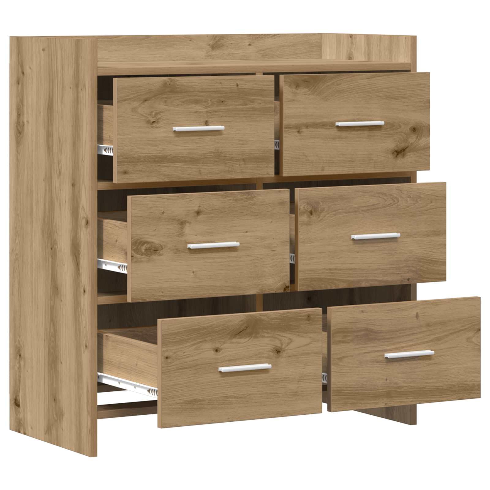 Credenza in rovere Artisan, 75 x 33 x 80 cm, comò