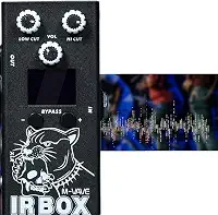 KINGSTER M-VAVE Pedal de Guitarra com 25 Gabinetes de Guitarra, 7 Gabinetes de Baixo, Importação de IR do Usuário, Equalizador de 9 Bandas, Saída XLR, Conector de Fone de Ouvido
