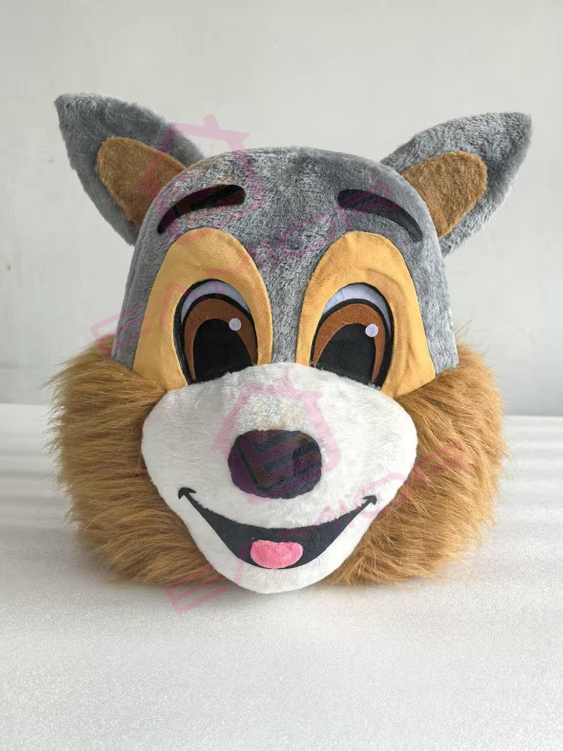 Little Grey Squirrel Mascot Costume Adult Size for Men & Women with Built-in Fan Inside the Head