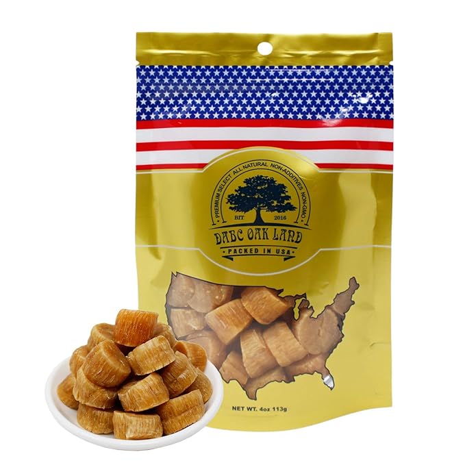 DABC OAK LAND Dried Japanese Scallops Hokkaido Natural Sun Dried
