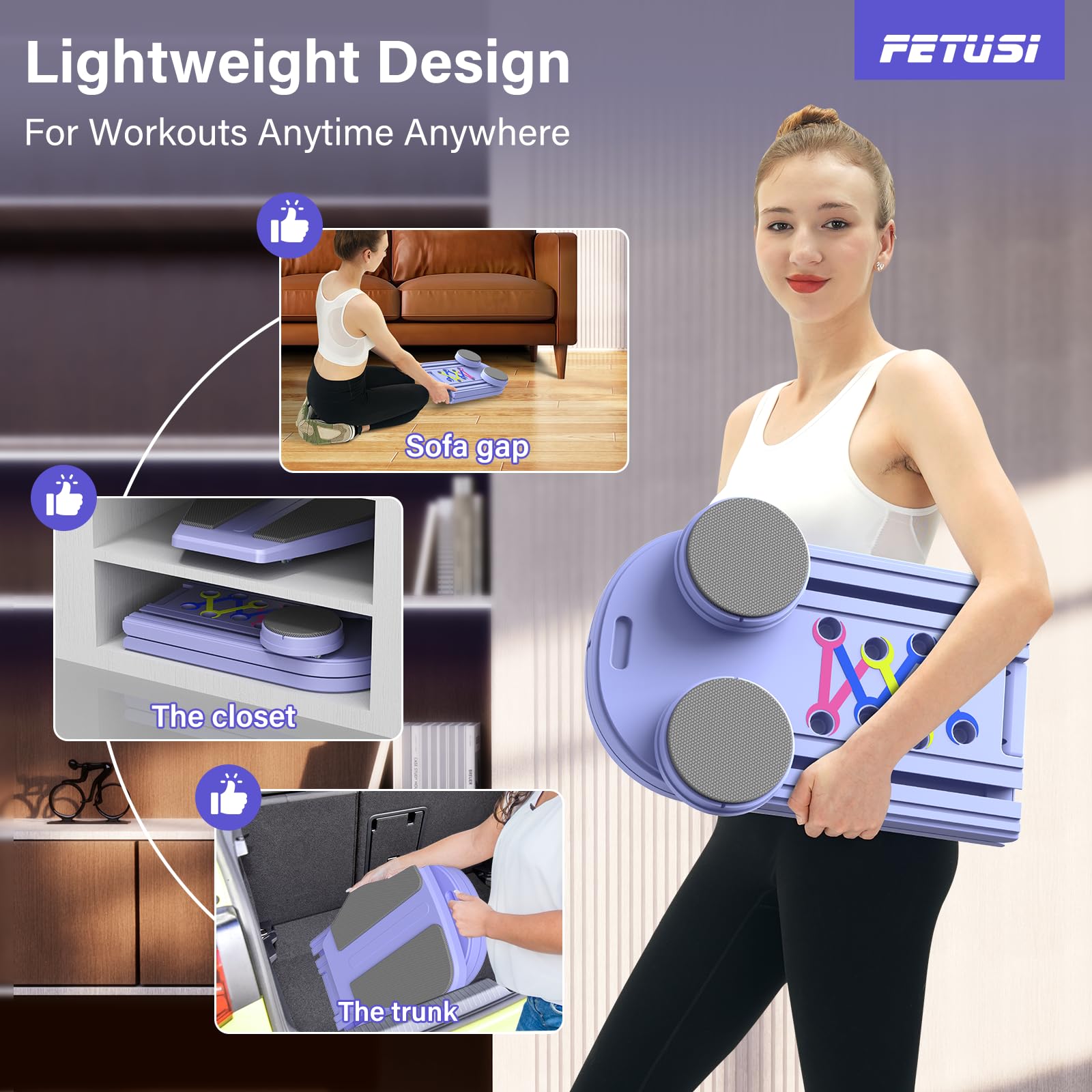 Pilates Board For Hoe Workout HosculAB Pilates Board - Set, 6 In 1