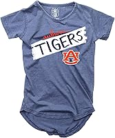Vista 36 de Wes and Willy NCAA - Camiseta Burnout para niñas S/S