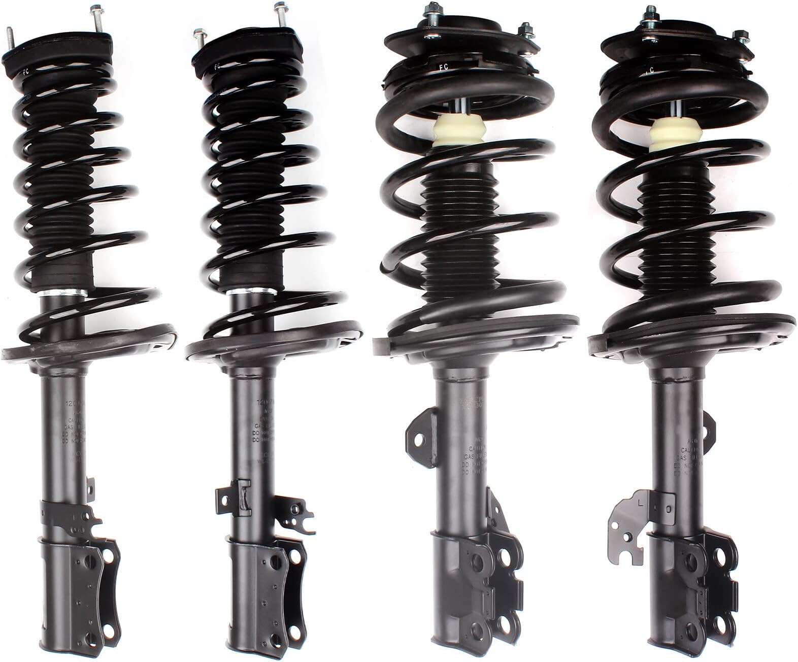 172310 172307 Front Rear Strut Assembly for Toyota, OCPTY Complete Shocks Struts Fits 2007-2009 for Lexus ES350 | 2006-2012 for Toyota Avalon | 2007-2011 for Toyota Camry Amortiguadores 172308 4pcs