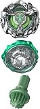Beyblade X Ridge Triceratops 9-80GN Booster Pack Set with Takara Tomy Defense Type Top - 6