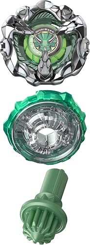 Beyblade X Ridge Triceratops 9-80GN Booster Pack Set with Takara Tomy Defense Type Top - 6