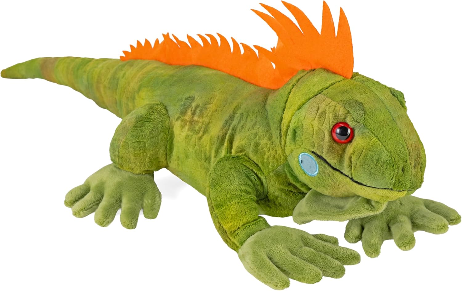 Wild Republic Iguana Plush, Stuffed Animal, Plush Toy, Kids Gifts, Cuddlekins, 15 Inches, Multi (12905)