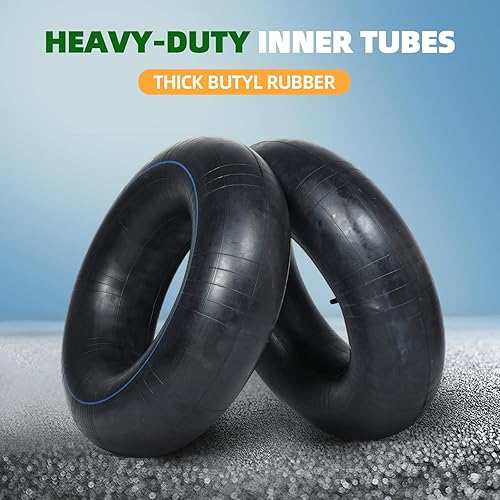 Miniatura 3 de AR-PRO (2 paquetes de 20 x 8.00-8, 20 x 8-8, 20 x 10.00-8, 20 x 10-8 pulgadas, tubo interior de repuesto con vástago de válvula recto TR-4 para