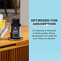 Vista 4 de Ancient Nutrition Multivitamínico para apoyo inmunológico, inmune, 21 vitaminas y minerales con vitamina D y C, cúrcuma, apoya la inmunidad