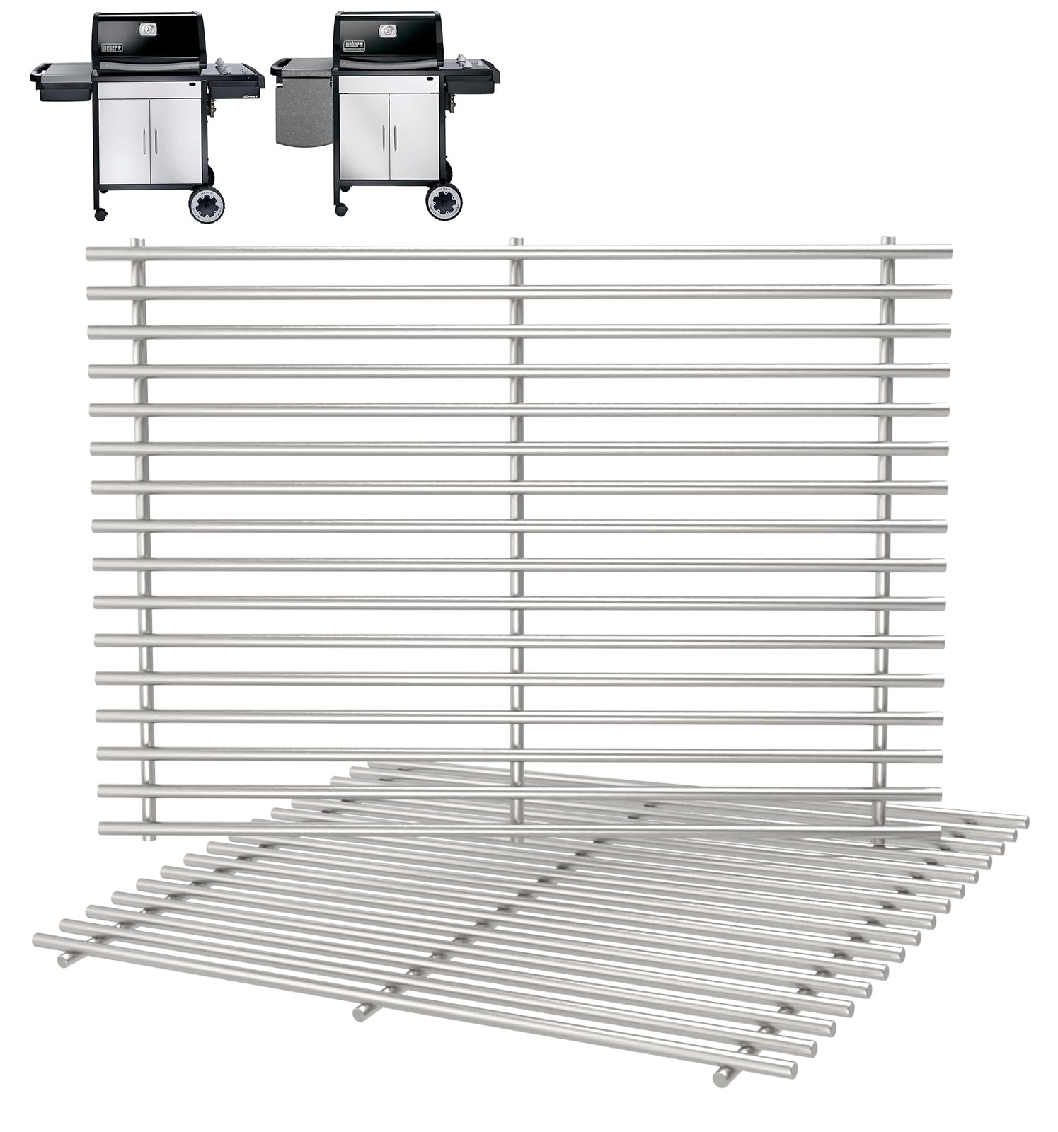 Grille de cuisson en acier inoxydable pour remplacer vos grilles rouillées Weber