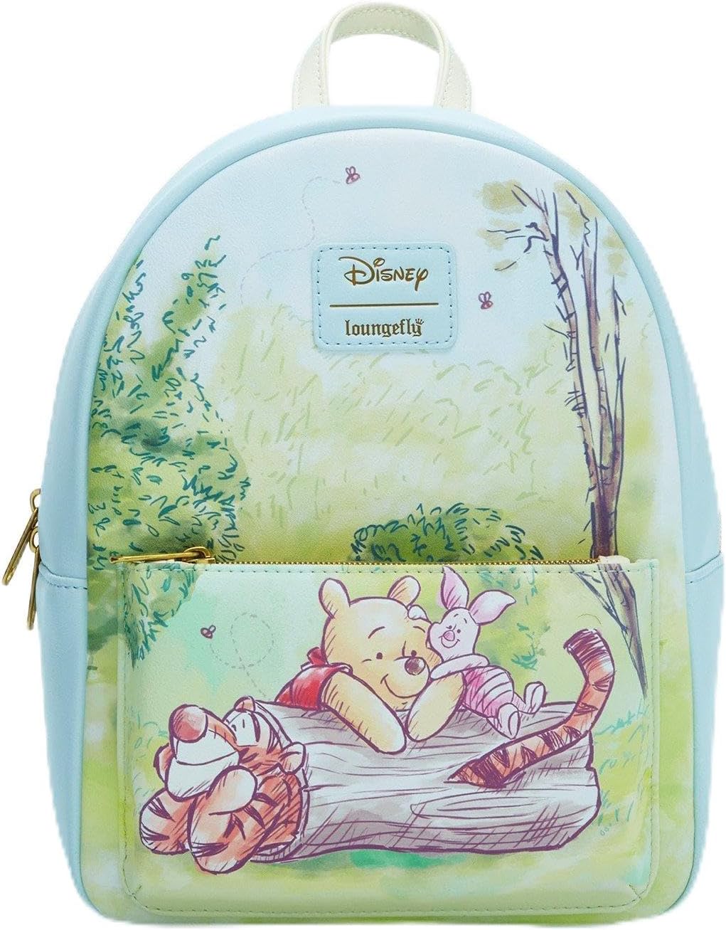 Loungefly Disney Winnie The Pooh Trio Mini Backpack LIGHT BLUE NONE