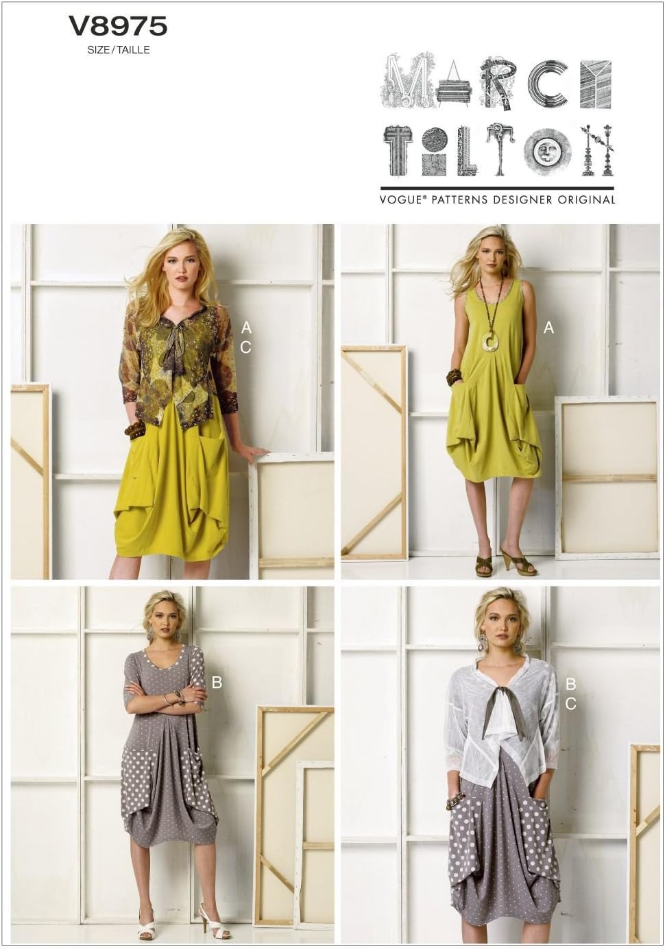 McCall's Schnittmuster CHJ - Kinder- & Mädchenkleider Mehrgrößen