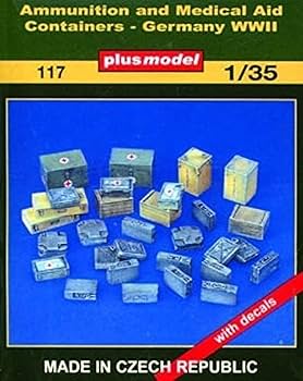Amazon | プラスモデル(PLUS MODEL) 1/35 ドイツ 弾薬と薬箱