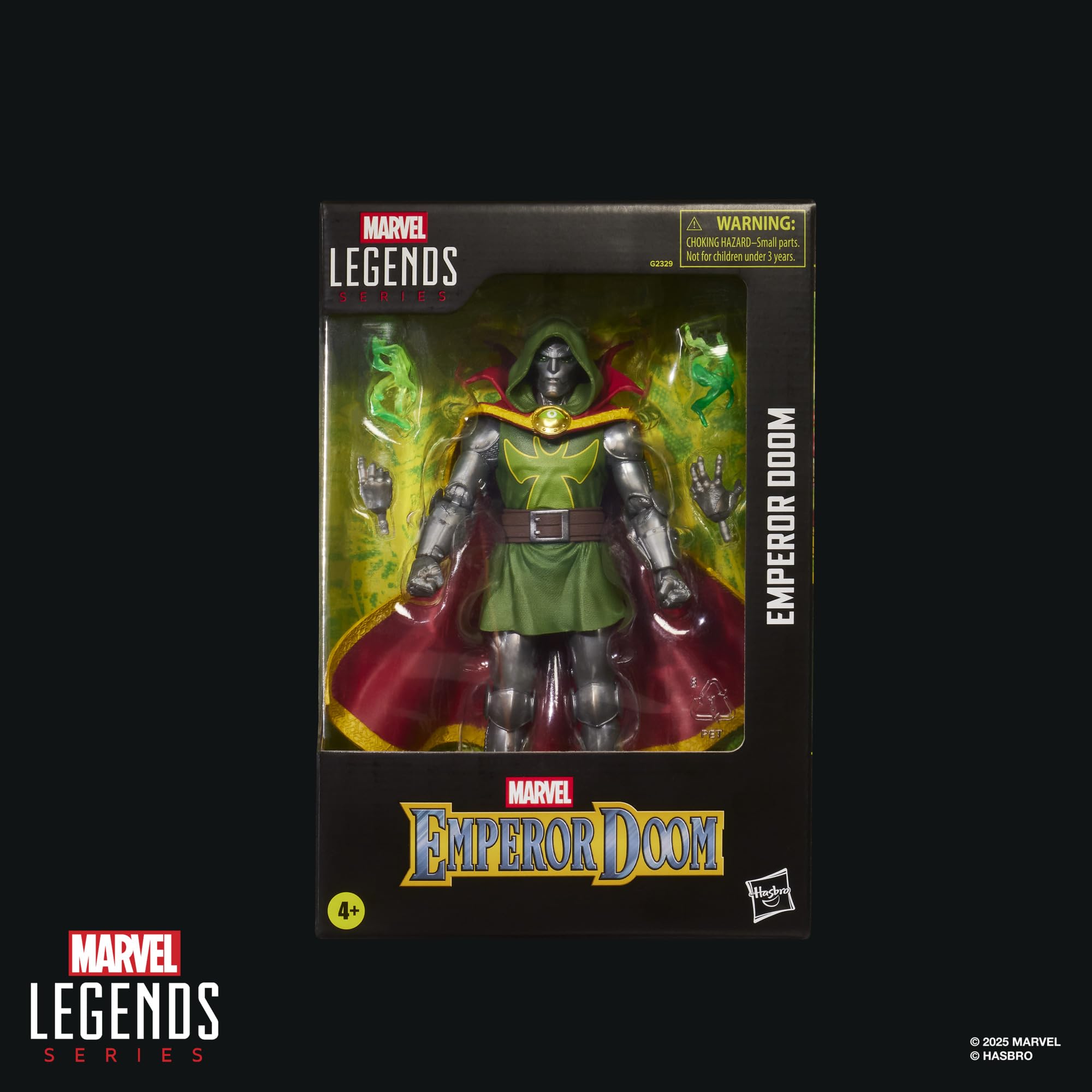 Hasbro Marvel Legends Series - Imperatore Destino, action figure ispirata ai fumetti dei Fantastici Quattro