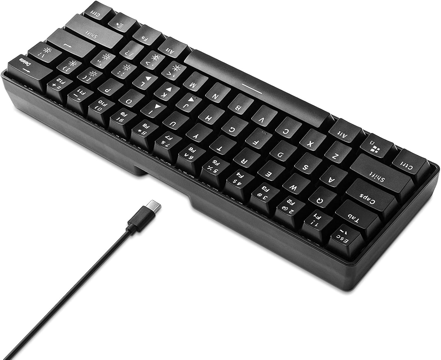 Buy DGG YK600 RGB Wired and Wireless Dual Mode 60 Compact Mechanical