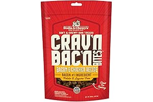 Stella & Chewy's Lil' Bites Crav'n Bacon Dog Treats: Bacon & Chicken...
