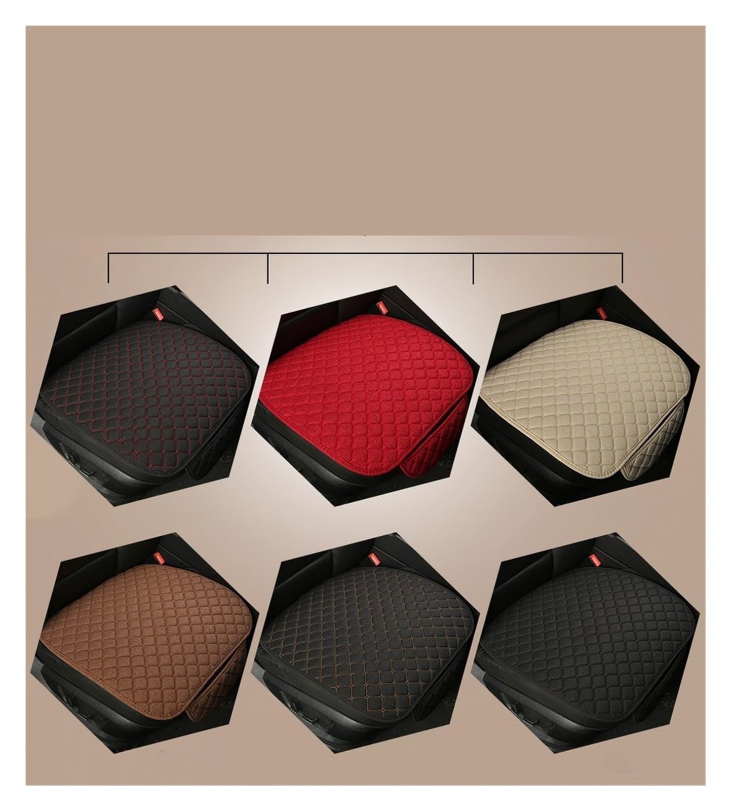 Copri-Sedile Coprisedile universale per auto Protezione schienale Schienale anteriore Sedile posteriore Cuscino lavabile in vita。 Coprisedili Auto(Grey)