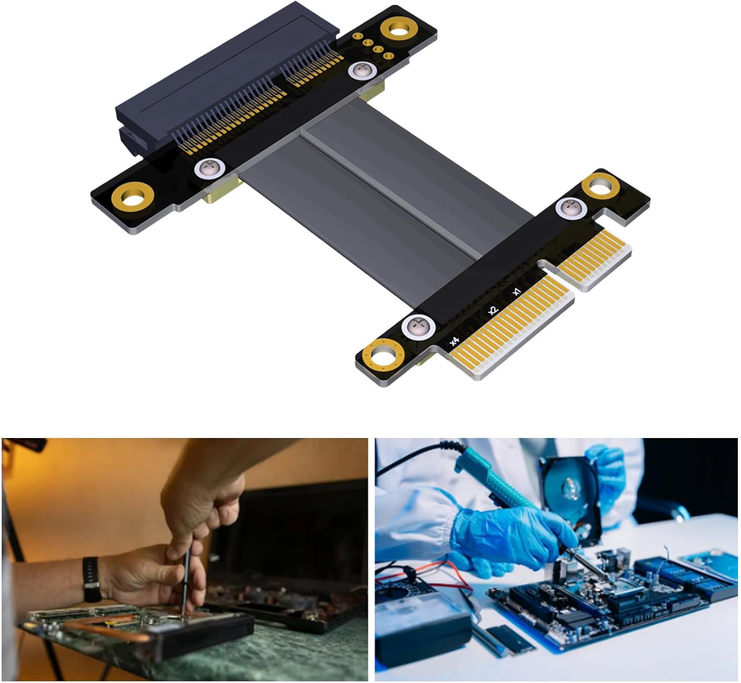 PCIE 4X Extension Wire Full Speed for Drive and USB