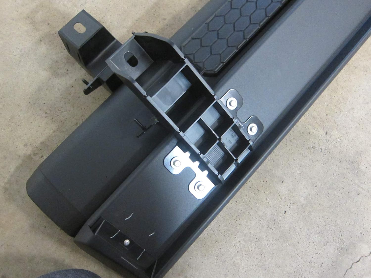 Mopar 2018-2020 Jeep Wrangler JL 4 Door Black Aluminum Tubular Side Steps New