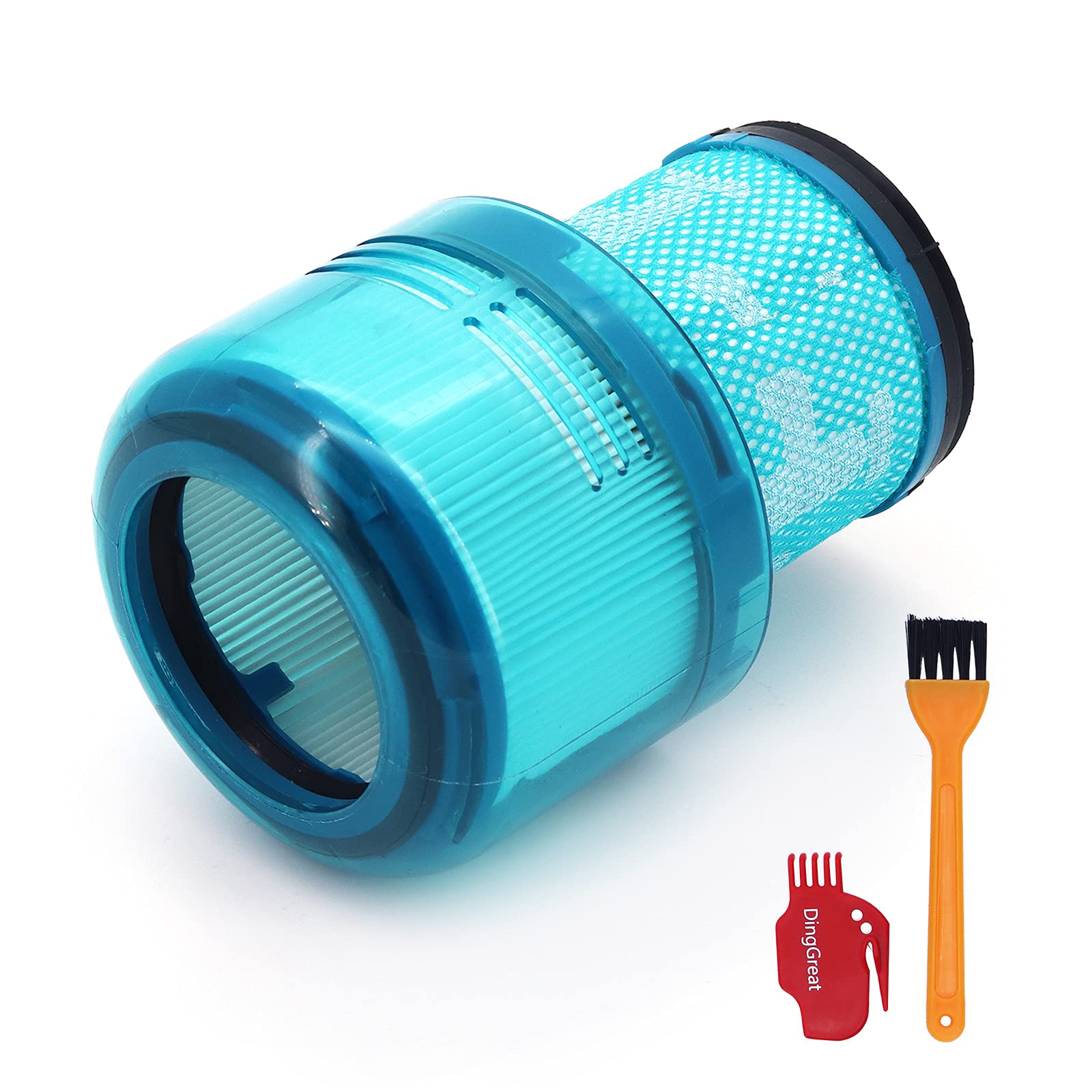 Filtro di Ricambio per Dyson V15 SV14 V11 Serie Aspirapolvere, Filtro Lavabile Accessori per Dyson Cyclone V11 Torque Drive/Animal/Absolute/Total Clean Aspirapolvere