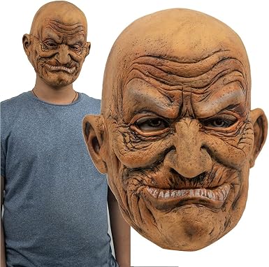 Amazon.com: 3D Ojos Divertidos Lindos Cosplay Halloween Máscara de Látex  Cara Completa Carnaval Fiesta Traje Prop Blanco : Ropa, Zapatos y Joyería