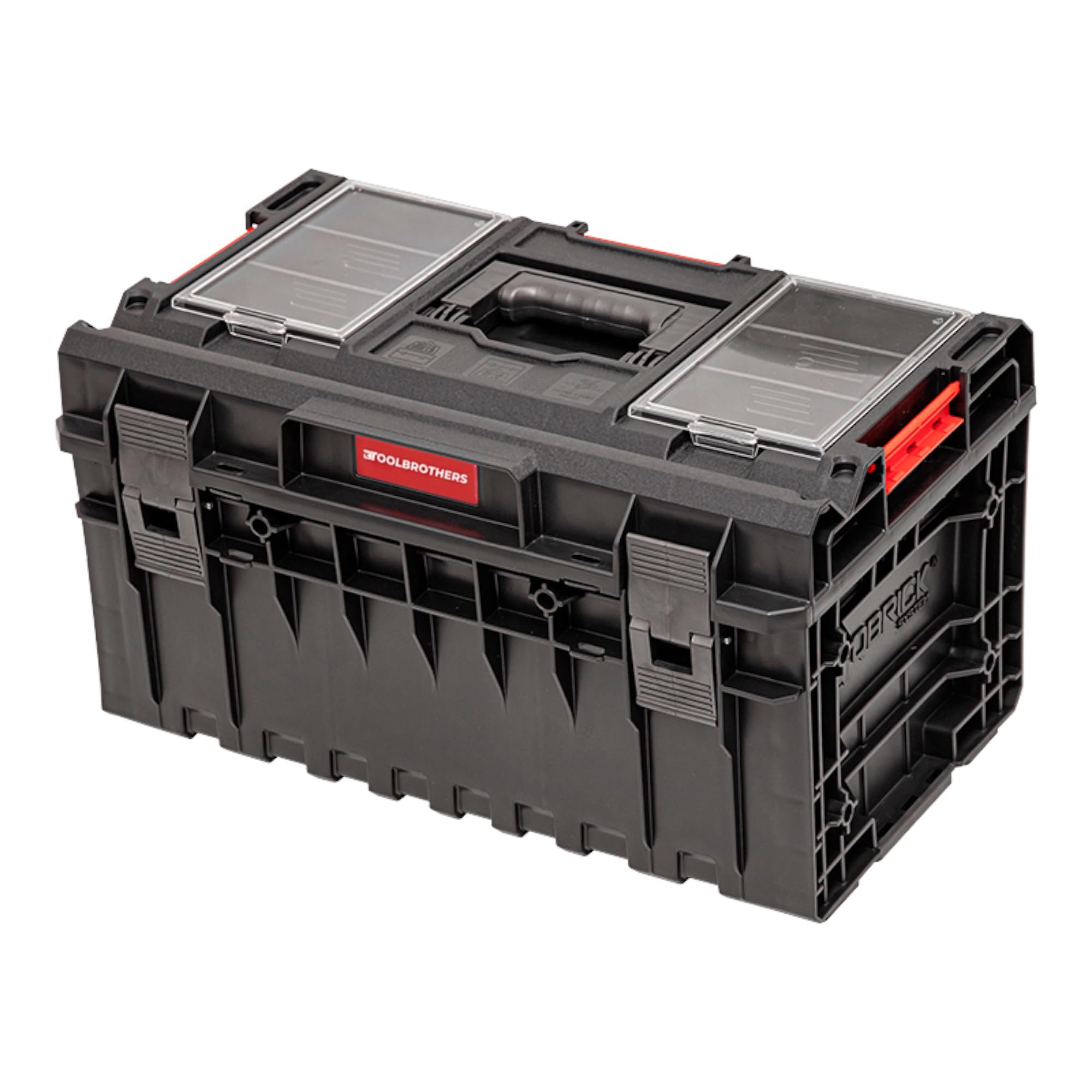 Toolbrothers RHINO XXL walizka narzędziowa ECO Comfort + wysokość L 585 x 385 x 320 mm, 38 l, możliwość układania w stos, IP66
