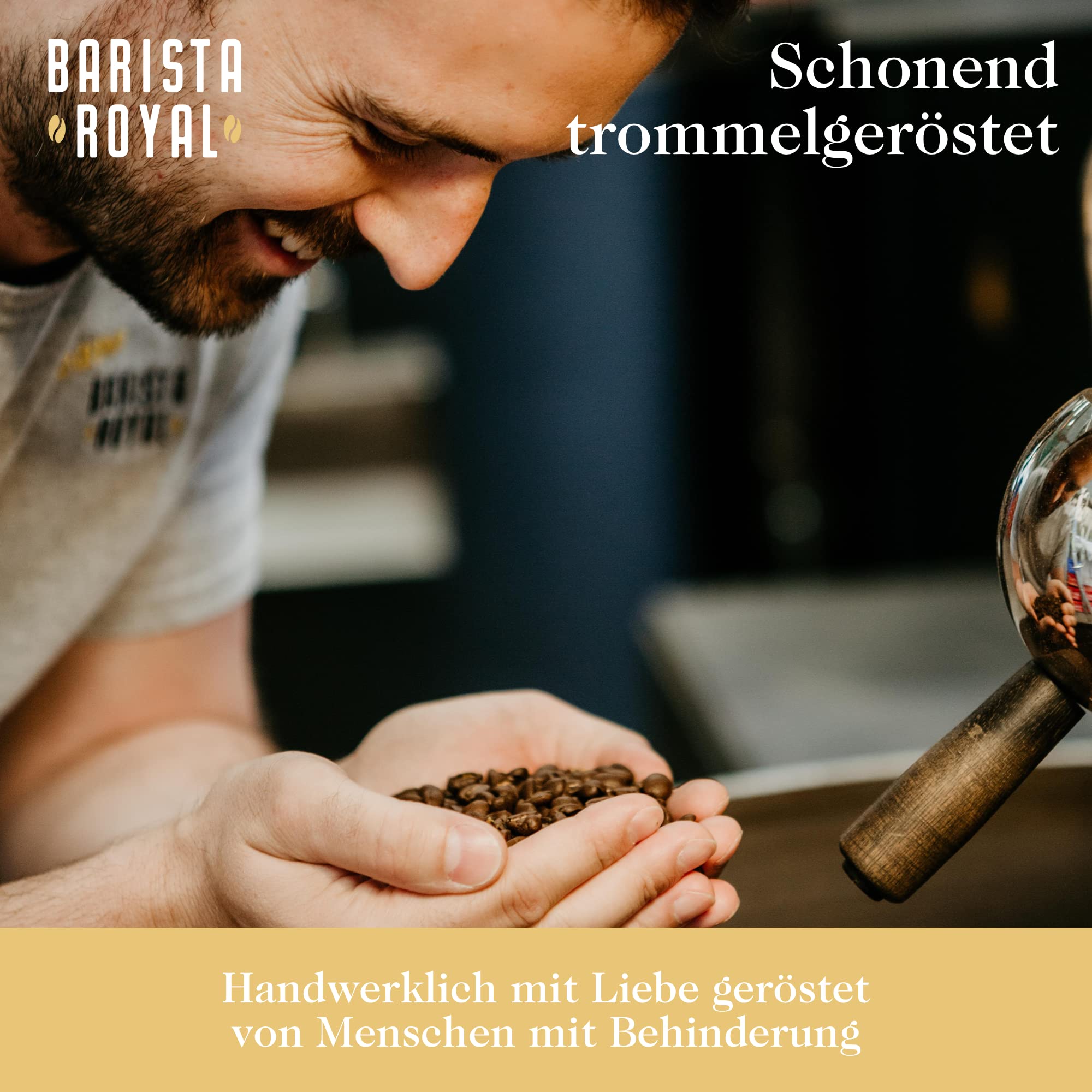 Kaffee Geschenk Probierset 4x250g Kaffeebohnen für Vollautomat und Filter