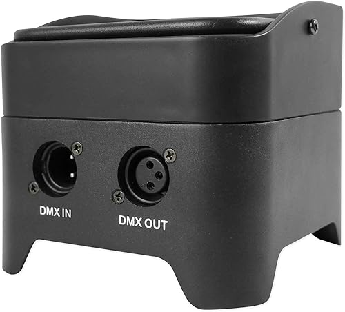 Miniatura 7 de (6) Rockville Best PAR 50 - Luces de lavado recargables inalámbricas DMX+RGBWA+UV+bolsa