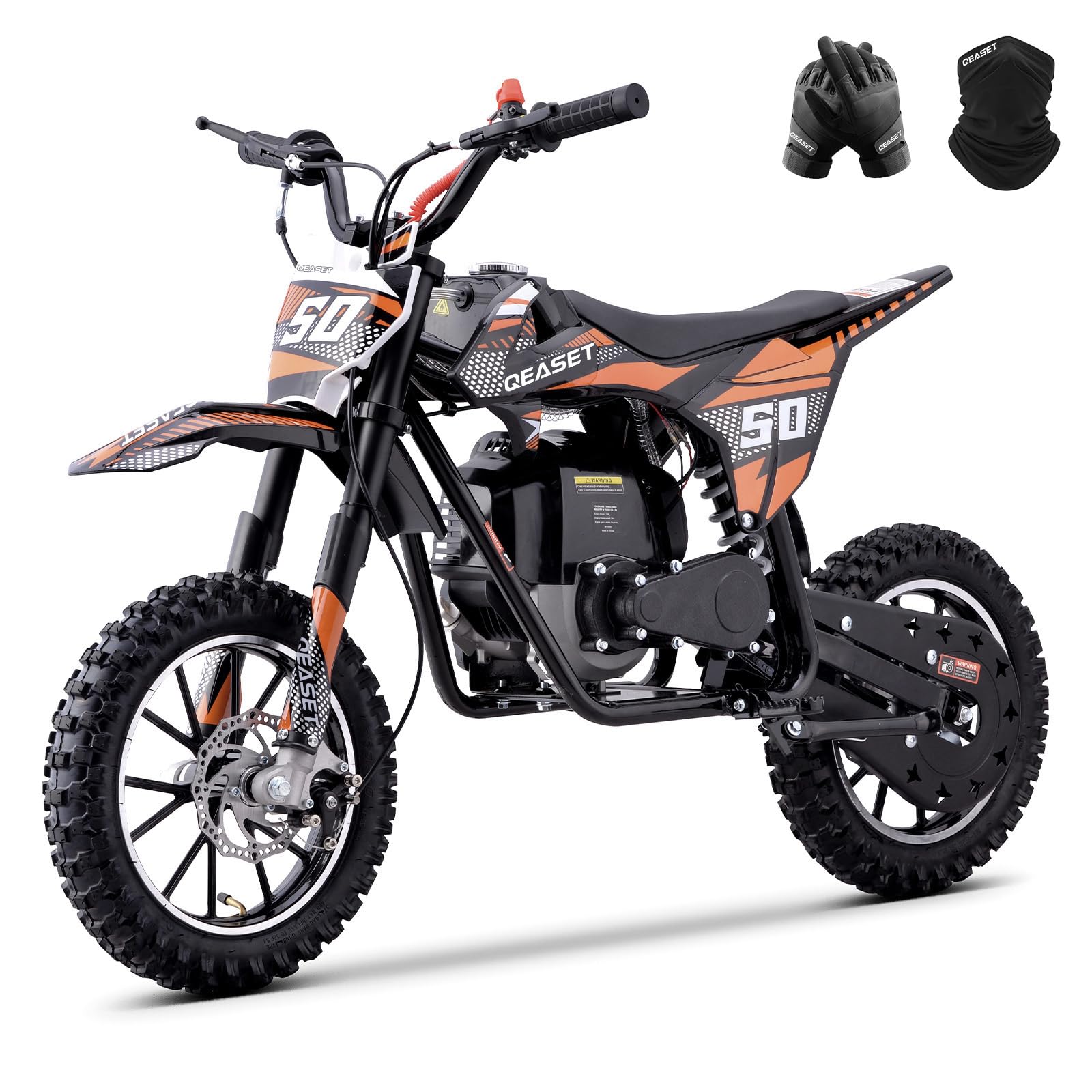 MOSTA Kids Dirt Bike, 4-Stroke Gas Power Mini Dirt Bike with Shock Absorption and Disc Brake,Off-Road Tires Motorcycle, EPA Approved, 2026 Upgraded