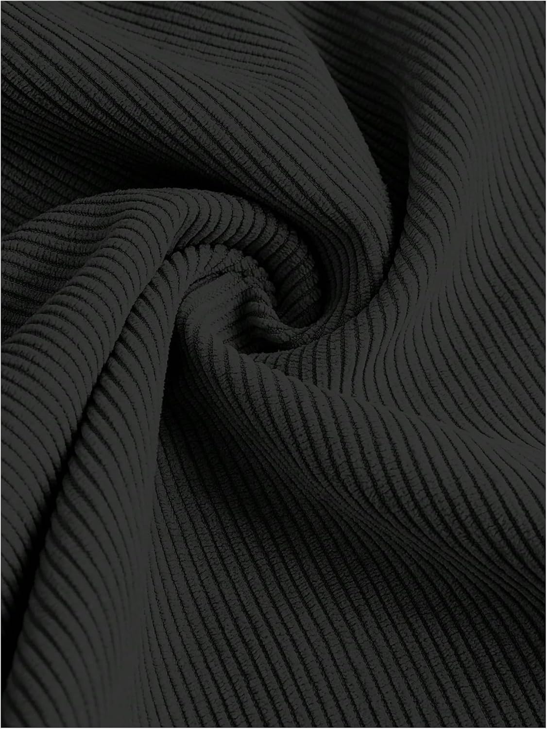 OYOANGLE Girl's Casual Wide Leg Loose Long Button Pants Elastic Waist Pleated Trousers with Pockets - Image 2