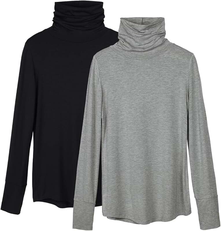 mens silk mock turtleneck