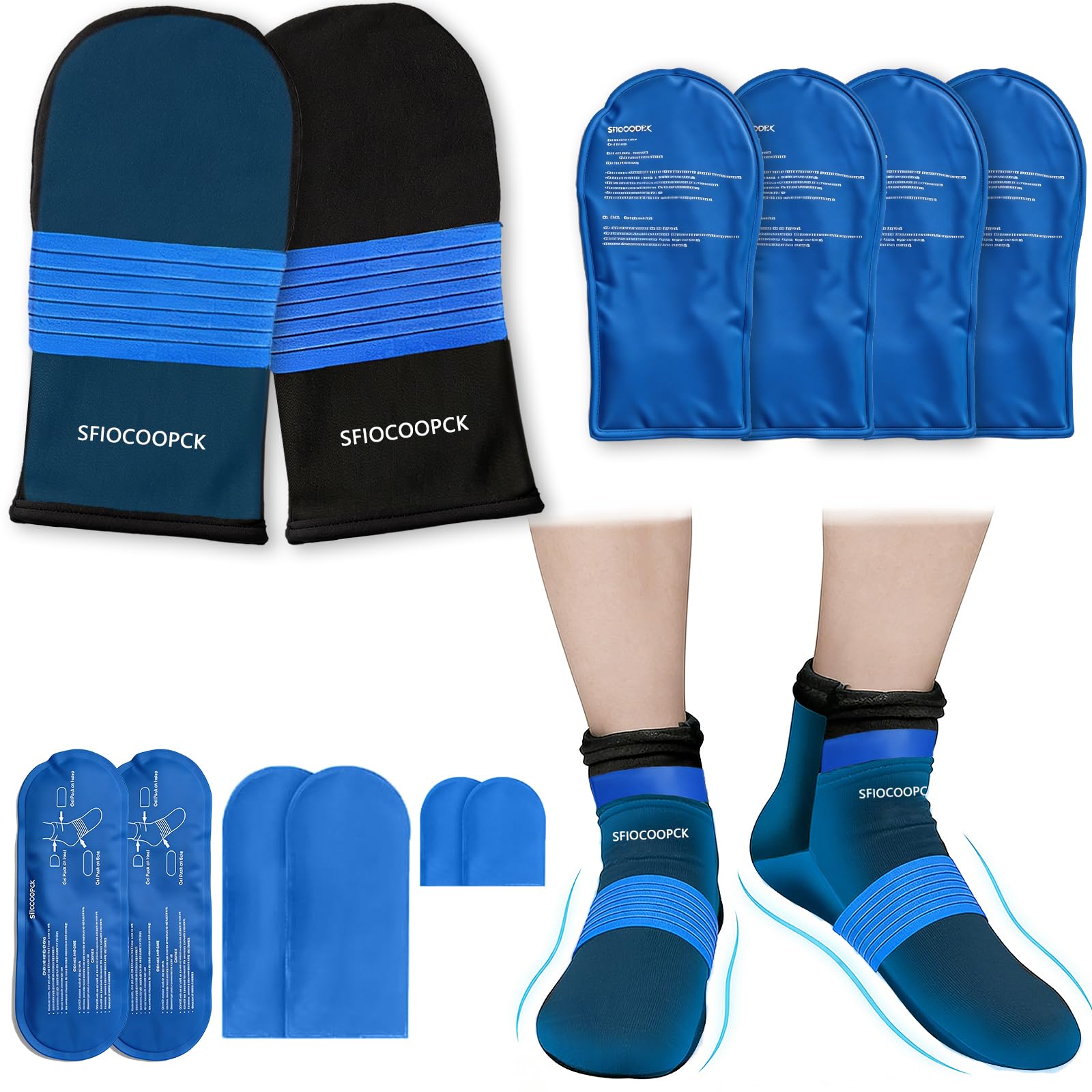 Photo 1 of Sfiocoopck Chemo Ice Gloves and Socks for Neuropathy