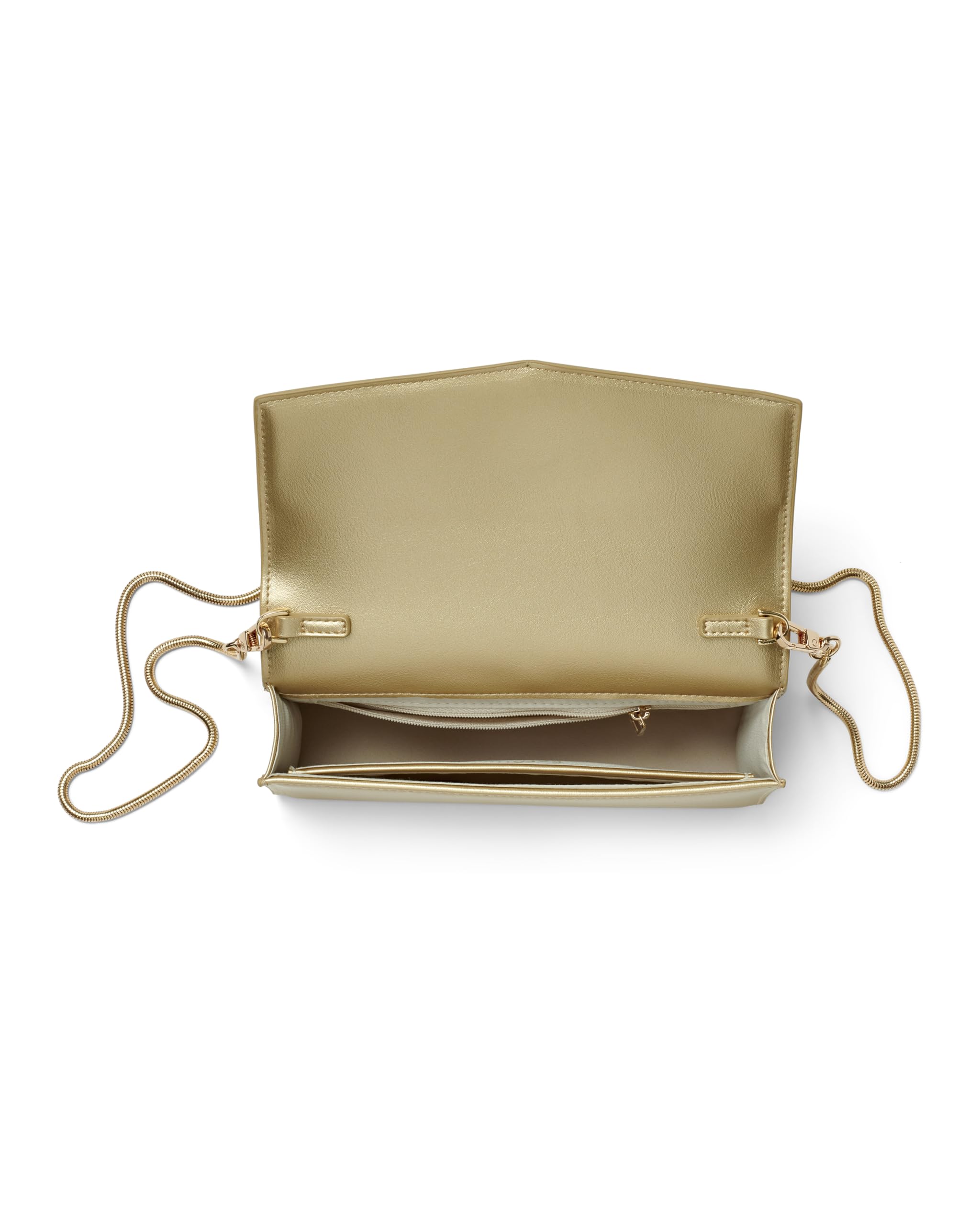 Expatrié Borsa a mano piccola da donna - Camille - Pochette in ecopelle vegana - Borsa da sera con catena removibile - Ideale per matrimoni, balli di fine anno, feste e cene