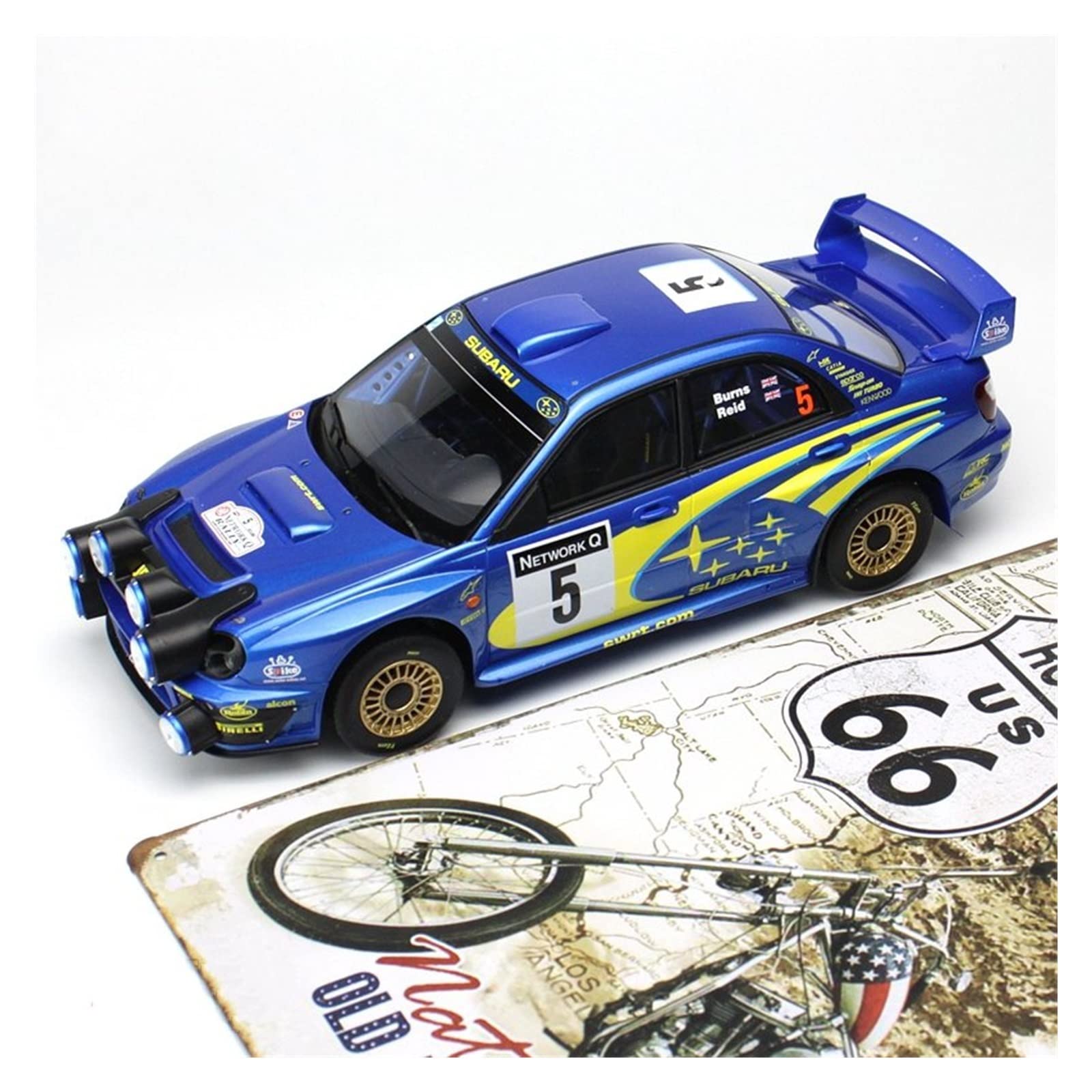 Amazon.com: for Subaru Impreza WRC 1 18 Resin Limited
