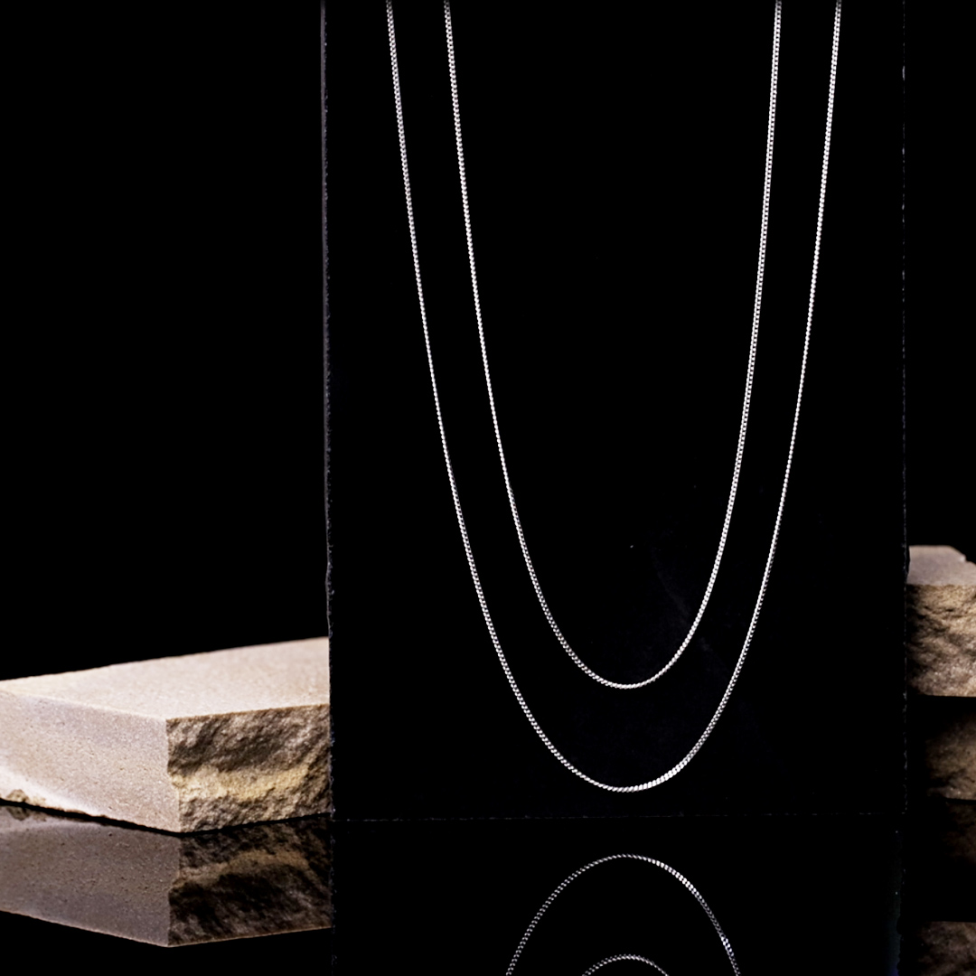 Collanina Amberta Collana In Argento Sterling 925 Placcata Oro 18K