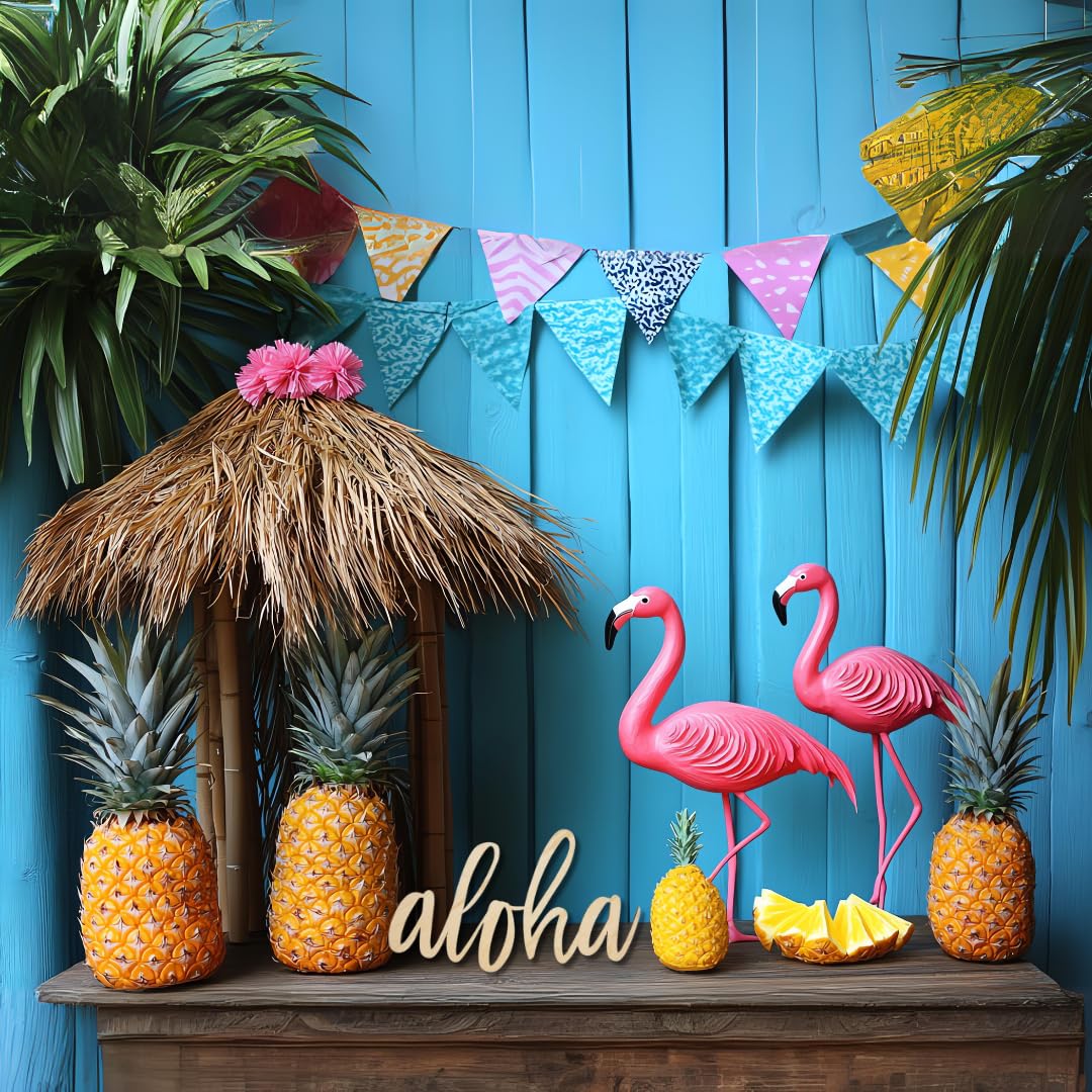 Amazon.com: Koyal Wholesale Aloha Bar Sign, Scripted Laser Cut
