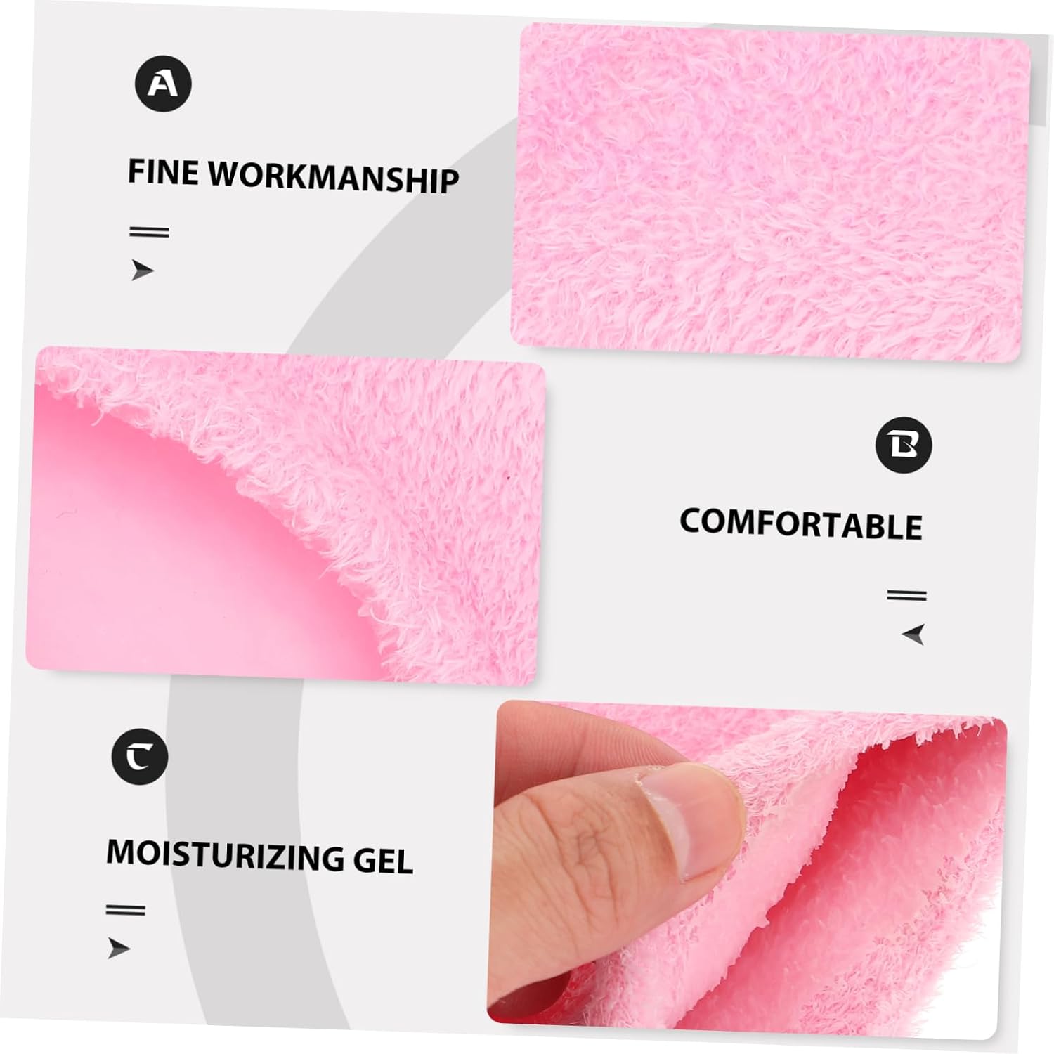 CANIGHT 2pairs Moisturizing Gloves Foot Covers for Women Gel Hand Foot Socks for Spa Skin Care Comfortable Portable