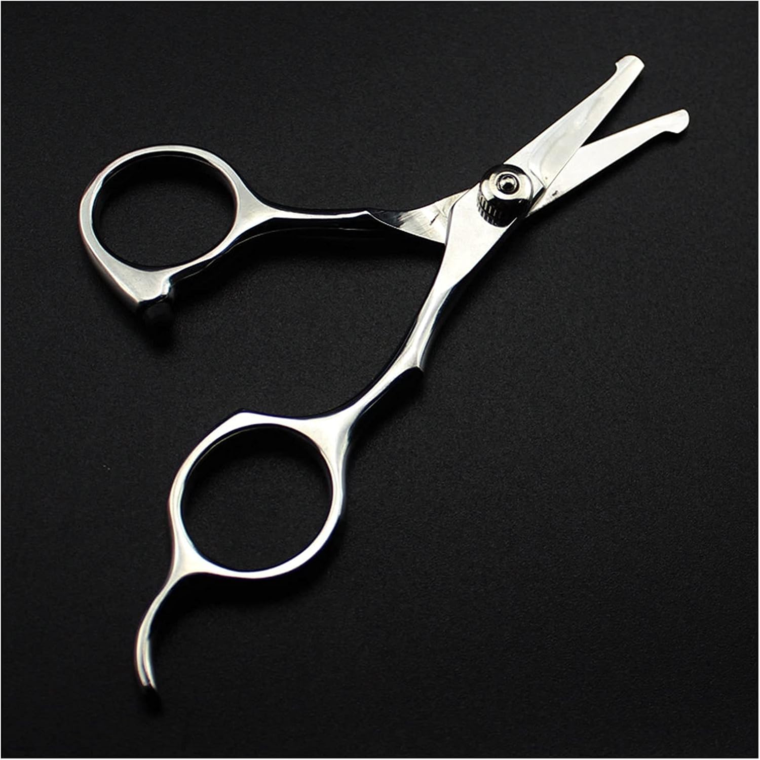 Hair Cutting Shears Professional Steel 4 Inch Safe Small Nose Scissors Make Up Haircut Eyebrow Barber Babay Hairdresser for Men Women/Salon/Home/Stylist